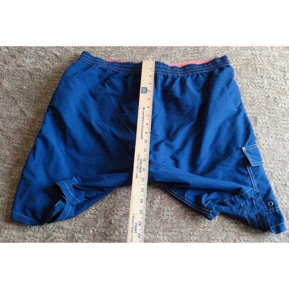 Vintage Polo Ralph Lauren Men's Size XL Blue Swim Suit Trunks Board Shorts - Picture 6 of 9